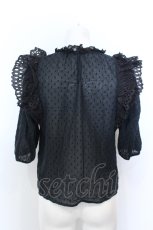画像3: Shirley Temple / カットボイルレース付きプルオーバー(Ladies)  クロ O-25-06-21-019-ET-BL-OW-ZT158 (3)