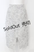 axes femme POETIQUE / ゴブランタイトスカート M アイボリー O-25-06-21-020-AX-SK-IG-OS