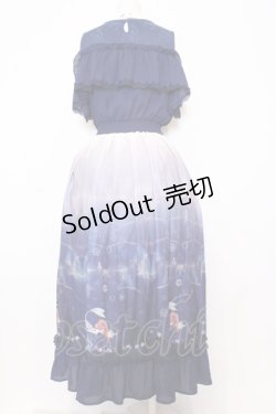 画像3: axes femme POETIQUE / リトル・マーメイド ワンピース  ネイビー O-25-06-21-022-AX-OP-IG-OS