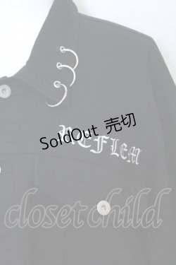 画像2: REFLEM / クロップデニムジャケット F ブラック O-25-06-21-024-PU-TO-YM-OS