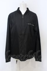 KMK(KINGLY MASK) / バックパッチMA-1ジャケット M ブラック O-25-06-21-025-PU-JA-YM-ZT247