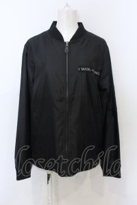 KMK(KINGLY MASK) / バックパッチMA-1ジャケット M ブラック O-25-06-21-025-PU-JA-YM-ZT247
