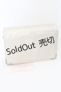 metamorphose / エンブレム刺繍ポシェット  ゴールド O-25-06-22-001-ME-BG-IG-OS
