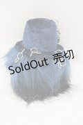 MAMEDENQ / モコモコノコ  ブラック×ブルー O-25-06-22-047-GO-ZA-OW-OS