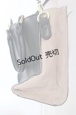 画像3: axes femme / スカラップデザインバッグ  クロ×ベージュ O-25-06-22-052-AX-BG-OW-ZT308