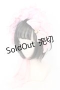 metamorphose / エッグアートハーフボンネット（ケミカルレース）  ピンク O-25-06-22-008-ME-AC-IG-OS
