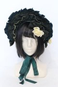 metamorphose / Dim lightハーフボンネット  グリーン O-25-06-22-009-ME-AC-IG-OS