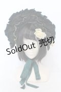 metamorphose / Dim lightハーフボンネット  グリーン O-25-06-22-009-ME-AC-IG-OS