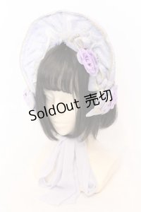metamorphose / Majestic princessボンネット  ラベンダー O-25-06-22-010-ME-AC-IG-OS