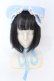 画像1: metamorphose / 無地レース付きリボンヘッドドレス  サックス O-25-06-22-011-ME-AC-IG-OS (1)