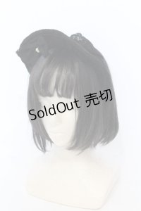 ATELIER　Ruby / ボンネットカチューシャ  ブラック O-25-06-22-016-EL-AC-OW-OS