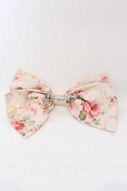 画像2: metamorphose / 花柄バレッタ  ピンク O-25-06-22-023-ME-AC-IG-OS