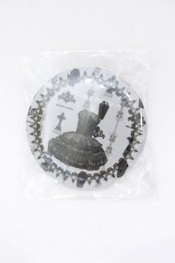 画像1: ATELIER PIERROT / 缶バッジ  ブラック O-25-06-22-031-EL-ZA-OW-OS
