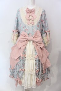 Miss Point / Lilica Garden ワンピース・フルセット XXL 花柄グリーン O-25-06-23-001-LO-OP-OW-OS