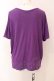 画像2: ALGONQUINS / ラメプリントTシャツ  パープル O-25-06-23-030-AL-TO-IG-OS (2)