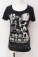 画像1: SEX POT ReVeNGe / 鬼怒愛楽主義 プリントTシャツ  ブラック O-25-06-23-032-SP-TS-IG-OS (1)