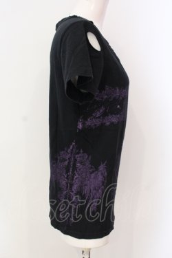 画像2: ALGONQUINS / AKIRA(DISACODE)コラボTシャツ  ブラック×パープル O-25-06-23-036-AL-TO-IG-OS