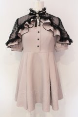 Rojita / ショルダーオーバーレースラッフルワンピース  ピンク O-25-06-23-060-LO-OP-IG-OS