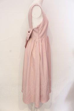 画像2: DearMyLoveRose / バックリボンドレスロングジャンスカ M ピンク O-25-06-23-064-EL-OP-IG-OS