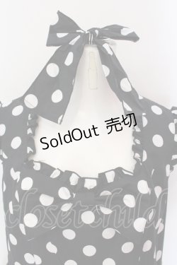 画像2: Physical Drop / 水玉サーキュラーワンピース  クロ×シロ O-25-06-23-004-LO-OP-OW-OS