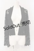 axes femme / チェーン付き総レースボレロ F クロ O-25-06-23-070-AX-TO-OW-OS