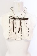 axes femme / ヨークカラーつけ襟  オフシロ O-25-06-23-074-AX-ZA-YM-OS
