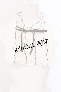 axes femme / ヨークカラーつけ襟  オフシロ O-25-06-23-074-AX-ZA-YM-OS