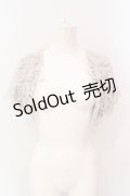 axes femme / 装飾ブーケボレロ M グレージュ O-25-06-23-075-AX-TO-YM-OS