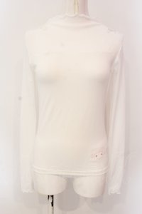 m petit by misako / BTナガマイメロmisako カットソー M オフ O-25-06-23-078-LO-TO-IG-ZT0722E