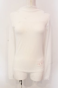 画像1: m petit by misako / BTナガマイメロmisako カットソー M オフ O-25-06-23-078-LO-TO-IG-OS