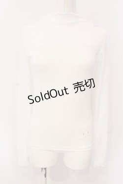 画像1: m petit by misako / BTナガマイメロmisako カットソー M オフ O-25-06-23-078-LO-TO-IG-ZT0722E