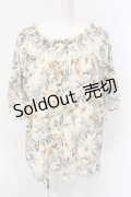 axes femme / バックシャンエスパンディプルオーバー M ベージュ O-25-06-23-083-AX-TO-YM-OS