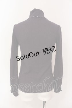 画像2: axes femme / はしごレースリブタートルニットソー M パープル O-25-06-23-096-AX-TO-YM-ZT122