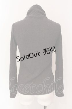 画像2: axes femme / ネックレス付きテレコトップス M ブラウン O-25-06-23-100-AX-TO-YM-ZT043