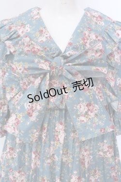 画像2: Physical Drop / セーラーティアードワンピース（半袖）  グリーン O-25-09-03-1016-LO-OP-OW-OS