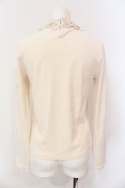 画像2: axes femme / プチスタンドインナープルオーバー M ベージュ O-25-06-23-102-AX-TO-YM-OS