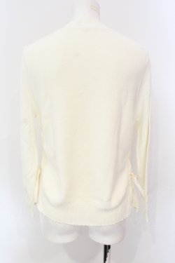 画像2: axes femme / サイドレースアップハイネックトップス M シロ O-25-06-23-105-AX-TO-YM-OS
