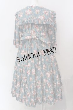 画像4: Physical Drop / セーラーティアードワンピース（半袖）  グリーン O-25-09-03-1016-LO-OP-OW-OS