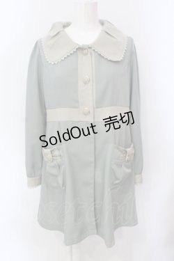 画像1: axes femme / Aライントレンチコート M ミント O-25-06-23-112-AX-CO-YM-ZT026