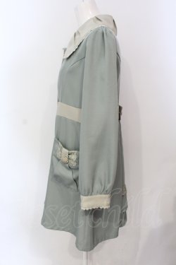 画像2: axes femme / Aライントレンチコート M ミント O-25-06-23-112-AX-CO-YM-OS