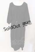 axes femme / リラックスワンピース M クロ O-25-06-23-115-AX-OP-YM-OS