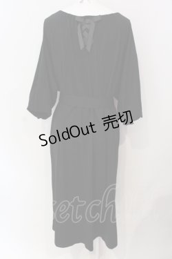 画像3: axes femme / リラックスワンピース M クロ O-25-06-23-115-AX-OP-YM-OS
