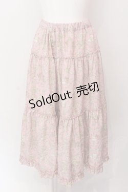 画像1: m petit by misako / NINA'S RVパニエスカート M ピンク O-25-06-23-123-LO-SK-IG-ZS