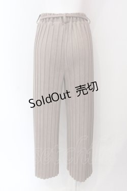 画像3: axes femme / ストレッチタックワイドパンツ M ブラウン O-25-06-23-135-AX-PA-YM-ZT103
