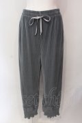 axes femme / カットプリーツパンツ M ブルー O-25-06-23-136-AX-PA-YM-OS