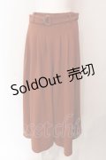 axes femme / リラックスカットソーパンツ F レンガ O-25-06-23-138-AX-PA-YM-ZT062