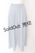axes femme / リラックスカットソーパンツ F サックス O-25-06-23-139-AX-PA-YM-ZT005