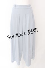 axes femme / リラックスカットソーパンツ F サックス O-25-06-23-139-AX-PA-YM-ZT005