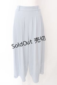 axes femme / リラックスカットソーパンツ F サックス O-25-06-23-139-AX-PA-YM-ZT005