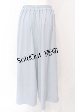 画像3: axes femme / リラックスカットソーパンツ F サックス O-25-06-23-139-AX-PA-YM-ZT005